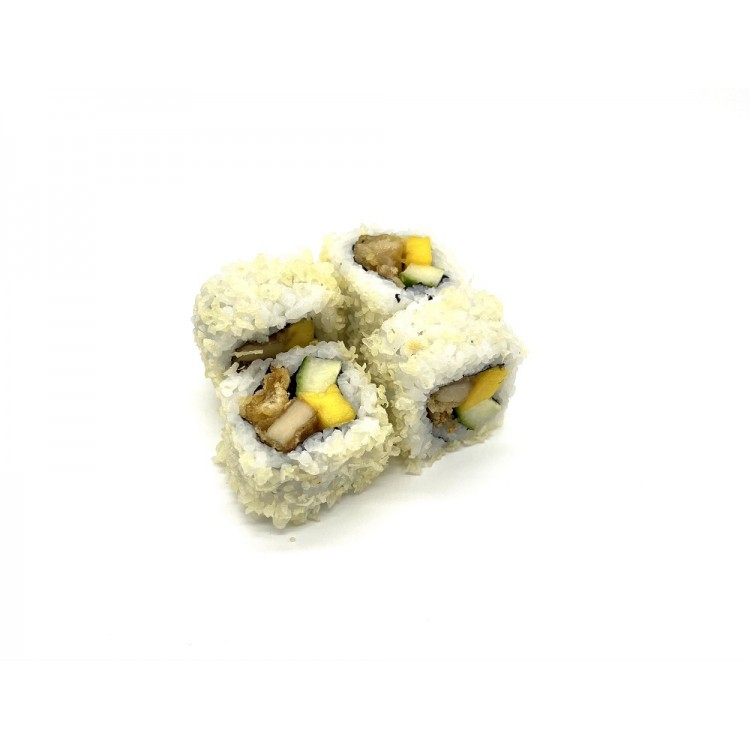 Crispy kip uramaki 4 stuks (Halal)*